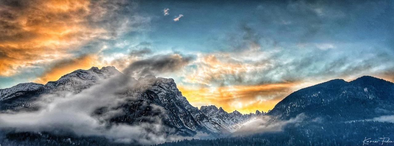 Lunga Via Delle Dolomiti Hotel Calalzo di Cadore Bagian luar foto